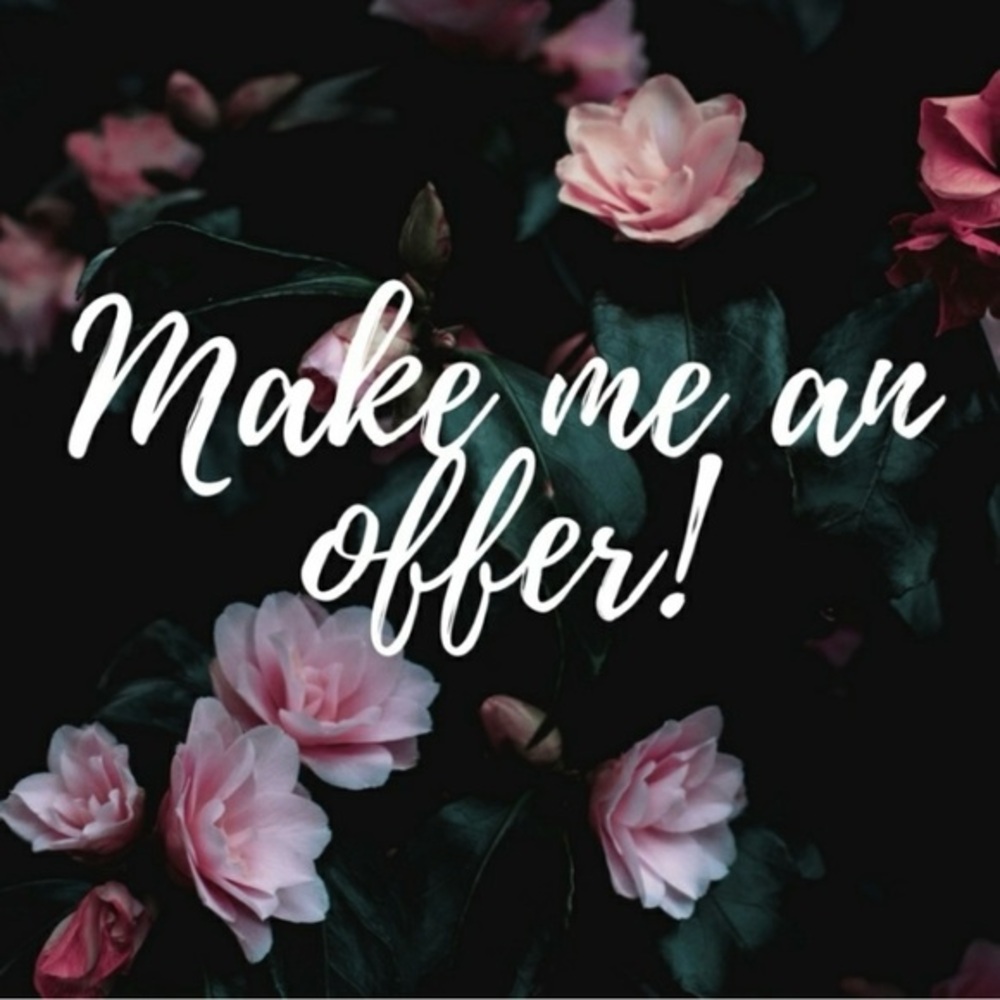 All reasonable offers excepted